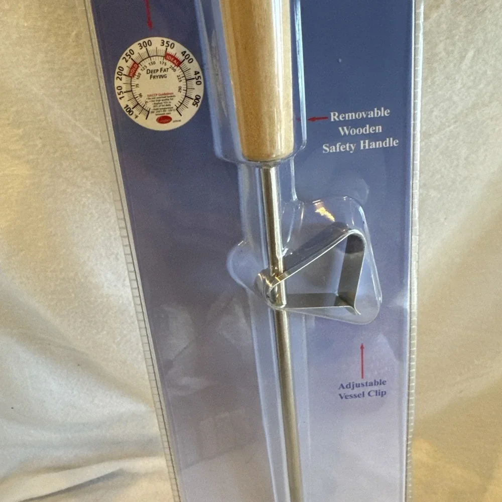 COOPER ATKINS 3270-05 Food Srvc Thrmomtr,Deep Fry,50 to 550 F 5WX72‎ New In Pkg